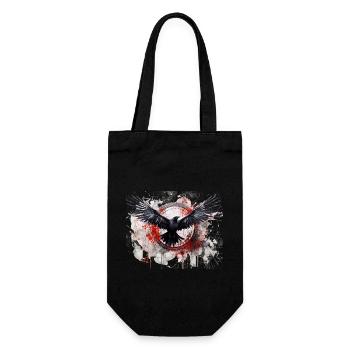 Raven - Gift Bag for Bottles - black - Front