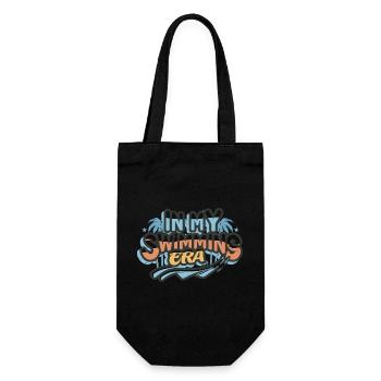 À l’époque de la natation - Sac à bouteille - noir - Devant