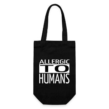 sayings alien lover 51 jokes quote animal aliens - Geschenkbeutel für Flaschen - Schwarz - Vorne