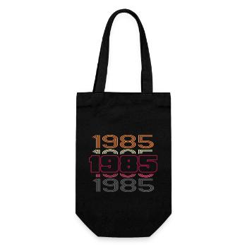 1985 Anniversaire Meilleure Soirée Disco Rétro - Sac à bouteille - noir - Devant