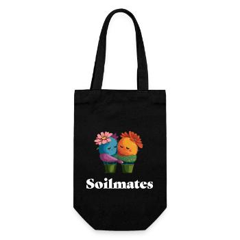 Compagnons de sol - Sac à bouteille - noir - Devant