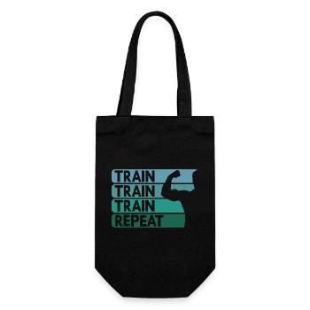 Fitness Bodybuilding Athletes Fitness Sports Sports - Gift Bag for Bottles - black - Front