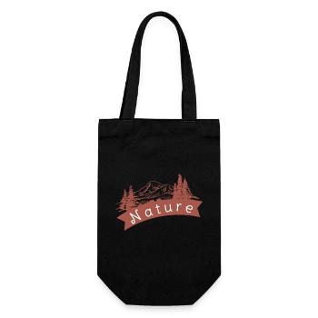 Nature - Sac à bouteille - noir - Devant