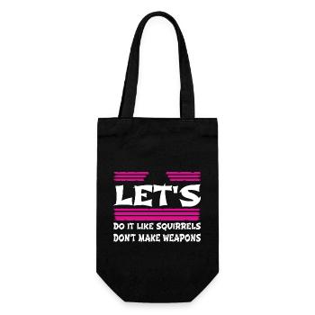 sayings family fun green cool jokes child - Gift Bag for Bottles - black - Front