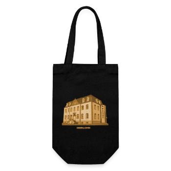 Iserlohn Museum Märkischer Kreis Nordrhein-Westfah - Gift Bag for Bottles - black - Front