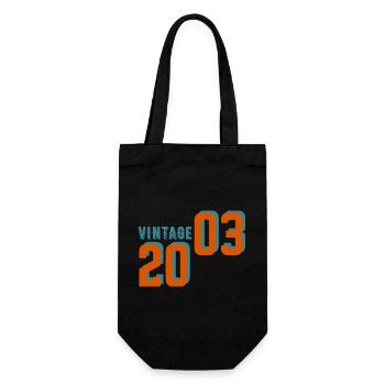 Vintage rétro 2003 - Sac à bouteille - noir - Devant