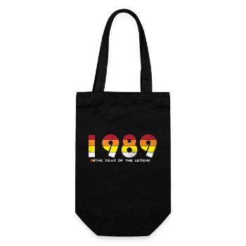 Millésime 1989 - L’année de la légende - Rétro 35 - Sac à bouteille - noir - Devant