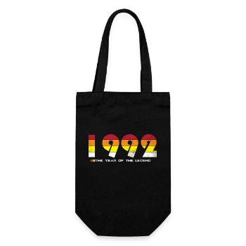 Millésime 1992 - L’année de la légende - Rétro 32 - Sac à bouteille - noir - Devant