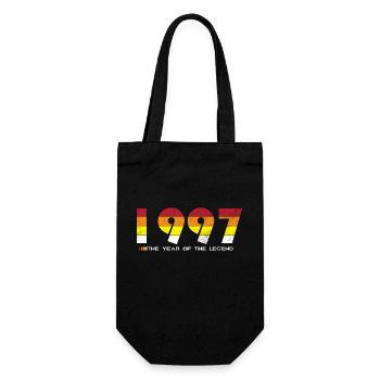 Millésime 1997 - L’année de la légende - Rétro 27 - Sac à bouteille - noir - Devant