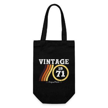 Rétro Vintage 1971 - Classique Édition Limitée 53 - Sac à bouteille - noir - Devant