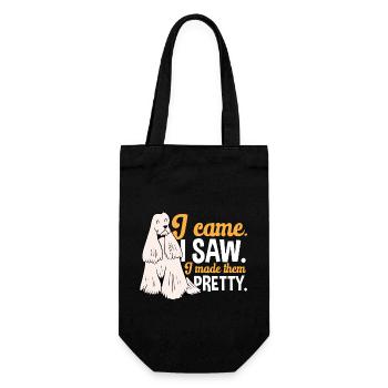 Salon de coiffure pour chiens - Sac à bouteille - noir - Devant