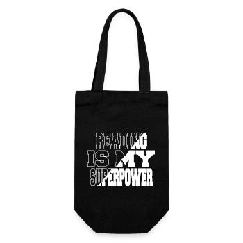book fan literary awesome book cat wine - Gift Bag for Bottles - black - Front