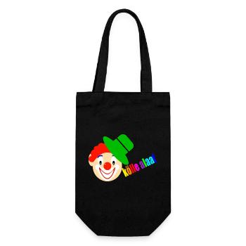 Clown says kölle alaaf - Gift Bag for Bottles - black - Front