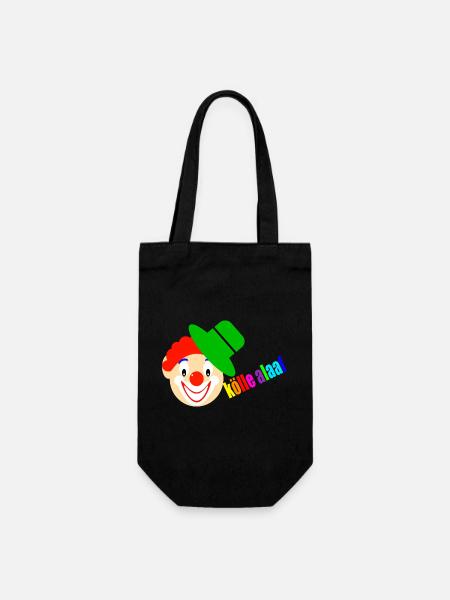 Clown says kölle alaaf - Gift Bag for Bottles - black