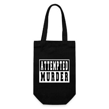 movies book quotes better humor present - Gift Bag for Bottles - black - Front
