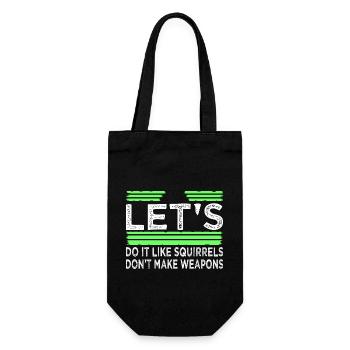 Paix, Désarmement, Famille, Contre-culture, Dictons - Sac à bouteille - noir - Devant