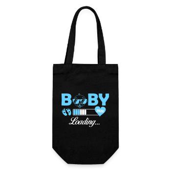 baby loading 2024 - Gift Bag for Bottles - black - Front