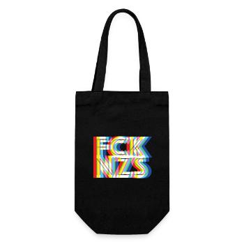 FCK NZS - Gift Bag for Bottles - black - Front
