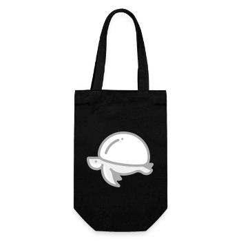 Marine Conservation - Gift Bag for Bottles - black - Front