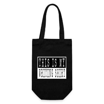 gift idea happy birthday birthday present idea - Gift Bag for Bottles - black - Front