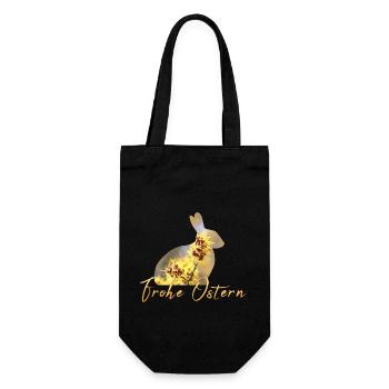 joyeuses Pâques - Sac à bouteille - noir - Devant
