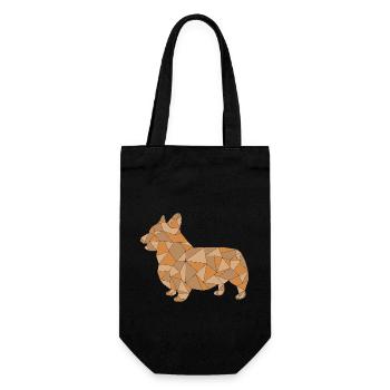 CORGI géométrique - Sac à bouteille - noir - Devant