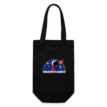 SpaceFreak - Geschenkbeutel für Flaschen - Schwarz - Vorne