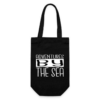 Cadeau d’anniversaire Idée Plage Détente Cadeau - Sac à bouteille - noir - Devant