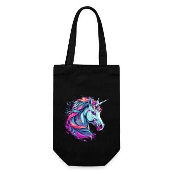 Licorne - Sac à bouteille - noir - Devant
