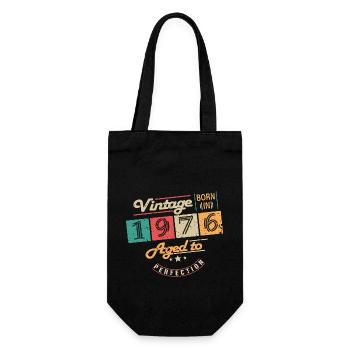 Original 1976 Vintage - Cadeau D’anniversaire 1976 - Sac à bouteille - noir - Devant