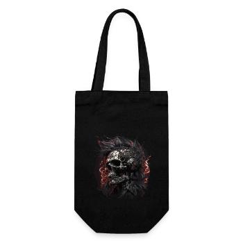 Cyborg Zombie Skull Disc Jockey - Sac à bouteille - noir - Devant