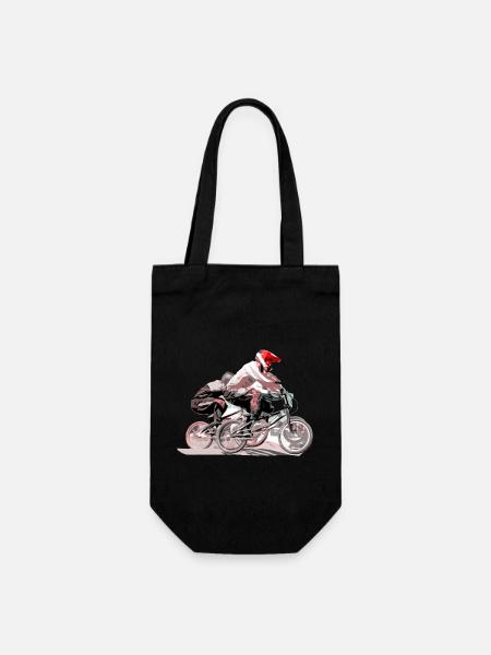 BMX - Geschenkbeutel für Flaschen - Schwarz