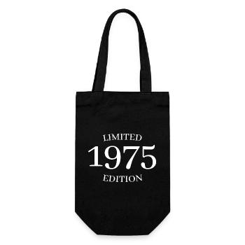 Limited Edition 1975 - Gift Bag for Bottles - black - Front