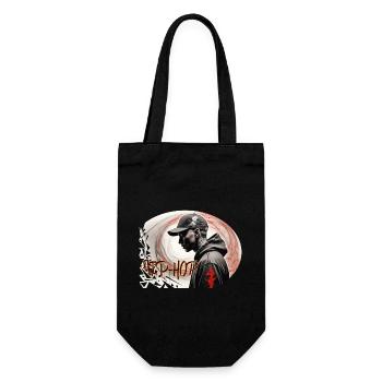 hip-hop - Geschenkbeutel für Flaschen - Schwarz - Vorne