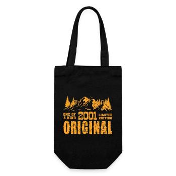 Birthday Gift 2001 - 2001 - Gift Bag for Bottles - black - Front