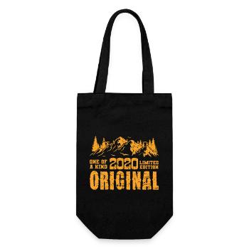 Birthday Gift 2020 - 2020 - Gift Bag for Bottles - black - Front