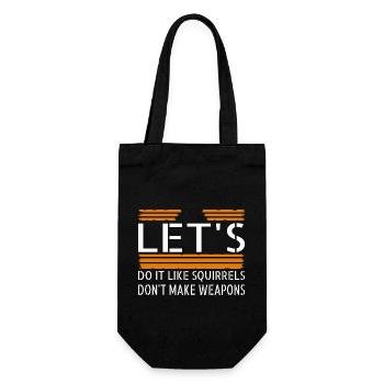 Contre-culture idée cadeau déclaration dictons - Sac à bouteille - noir - Devant