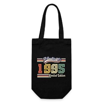 Cadeau D'anniversaire 1995 Génial Depuis 1995 vint - Sac à bouteille - noir - Devant