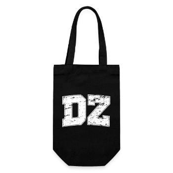DZ Vintage-Stil - Geschenkbeutel für Flaschen - Schwarz - Vorne