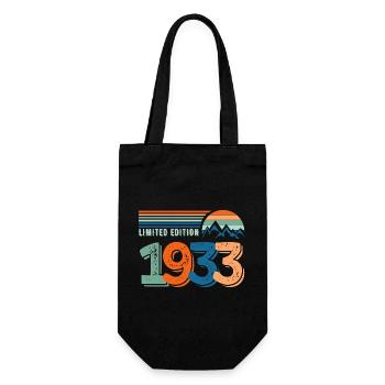 Limitierte Auflage 1933 - Geschenkbeutel für Flaschen - Schwarz - Vorne