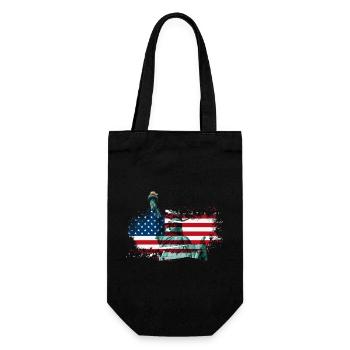 Mosaïque de la liberté : Édition Statue de la Liberté - Sac à bouteille - noir - Devant