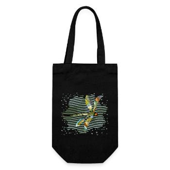 Dragonfly - Gift Bag for Bottles - black - Front