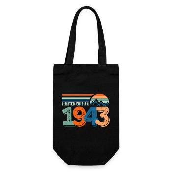 Limitierte Auflage 1943 - Geschenkbeutel für Flaschen - Schwarz - Vorne
