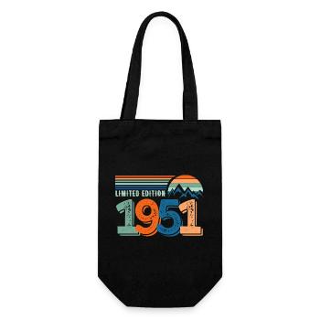 Limitierte Auflage 1951 - Geschenkbeutel für Flaschen - Schwarz - Vorne