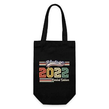 Awesome 2022 Birthday Gift Since 2022 Came - Gift Bag for Bottles - black - Front