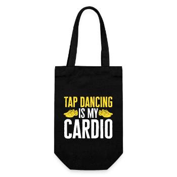 Tap Dance Teacher Tap Dancer Tap Dance - Gift Bag for Bottles - black - Front