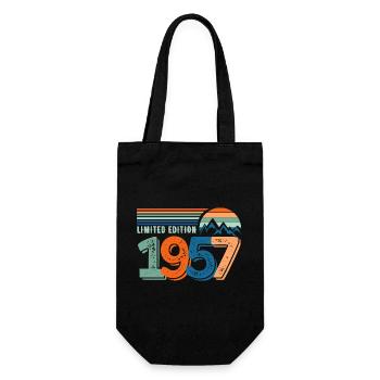 Limitierte Auflage 1957 - Geschenkbeutel für Flaschen - Schwarz - Vorne