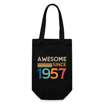 Awesome since 1957 - Sac à bouteille - noir - Devant