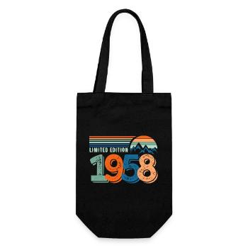 Limitierte Auflage 1958 - Geschenkbeutel für Flaschen - Schwarz - Vorne