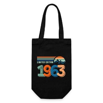 Limited edition 1963 - Gift Bag for Bottles - black - Front